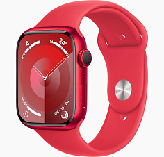 Умные часы Apple Watch Series 9 41mm (PRODUCT)RED Aluminium Case with (PRODUCT)RED Sport Band