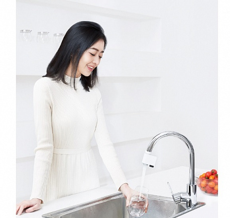Водосберегательная сенсорная насадка на кран Xiaomi Smartda Induction Home Water Sensor