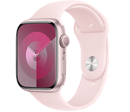 Умные часы Apple Watch Series 9 45mm Pink Aluminium Case with Pink Sport Band