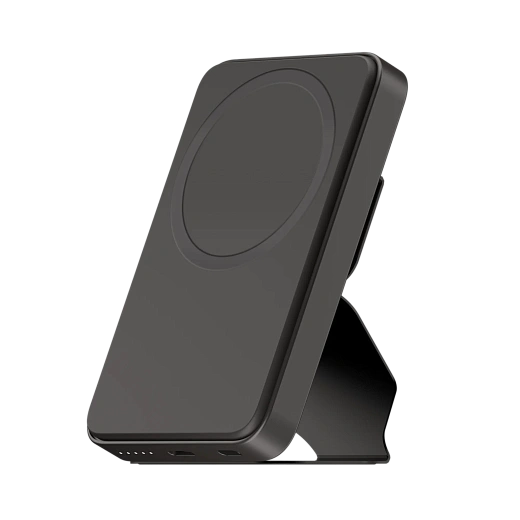 Внешний аккумулятор COMMO Magnetic Power Bank, 4600 mAh, черный (с MagSafe)