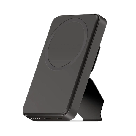 Внешний аккумулятор COMMO Magnetic Power Bank, 4600 mAh, черный (с MagSafe)