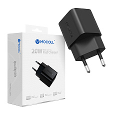 СЗУ MOCOLL Alfa Series 20W, черный (Type-C)