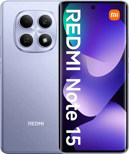 Смартфон Xiaomi Redmi Note 15 6/128Gb Purple Смартфон Xiaomi Redmi Note 15 6/128Gb Purple
