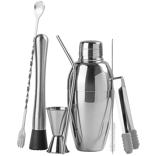 Коктейльный набор Circle Joy Coktail Shaker Bar Set 7 in 1 (CJ-CSB01)