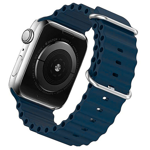 Ремешок Ocean Band для Apple Watch 42/44/45/49 mm (Темно-синий)