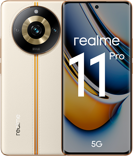 Смартфон Realme 11 Pro 8/128 ГБ RU, бежевый