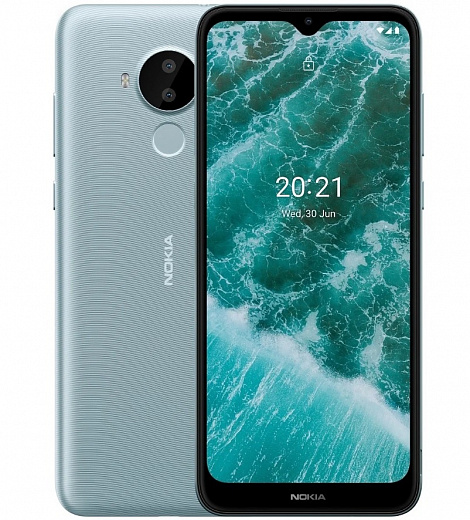 Смартфон Nokia C30 2/32GB, серебряный