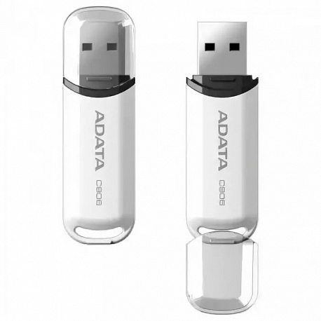 Флеш-накопитель 16Gb A-Data USB 2.0 C906 White