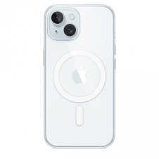 Накладка Magnetic Clear Case для iPhone 15 (Аналог с MagSafe)