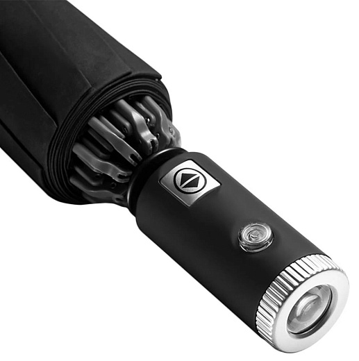 Зонт автомат Xiaomi Zuodu Reverse Folding Umbrella, черный