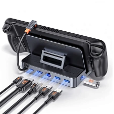 USB Хаб Baseus GamerX Series Type-C Hub 6-in-1 (BS-OH115)