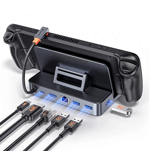 USB Хаб Baseus GamerX Series Type-C Hub 6-in-1 (BS-OH115)