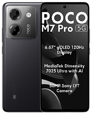 Смартфон Xiaomi POCO M7 Pro 5G 12/512Gb, Black