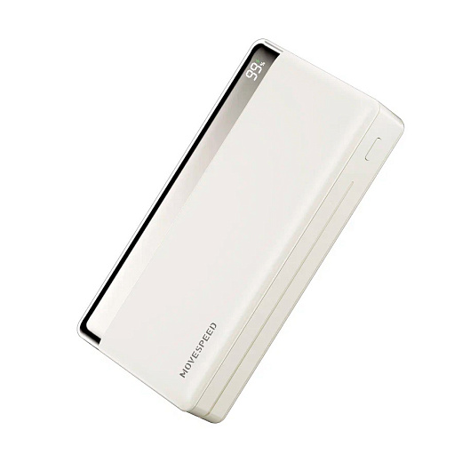 Внешний аккумулятор Movespeed 35W 20000mAh, 2xUSB - USB-C, Silver