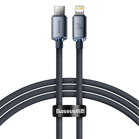 Кабель Baseus Crystal Shine Series Fast Charging Data Cable Type-C to Lightning 20W 1.2m