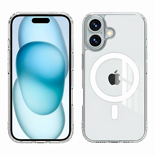 Накладка KEEPHONE Non-Yellowing для iPhone 16 (с MagSafe)