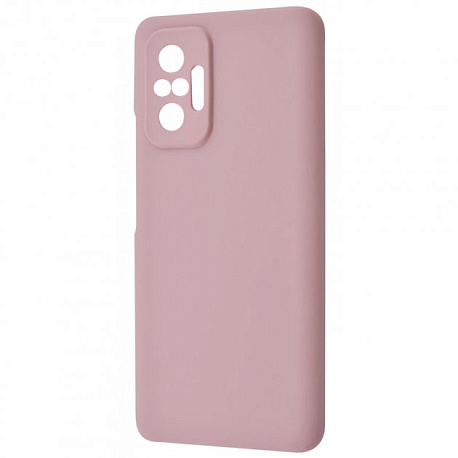 Накладка MI Silicone Cover для Redmi Note 10 Pro (Розовый песок)