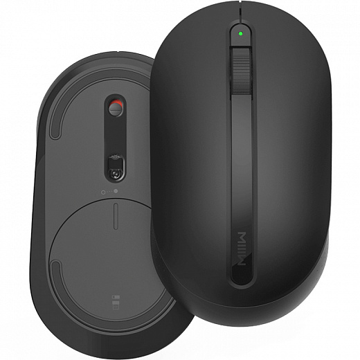 Беспроводная бесшумная мышь Xiaomi MIIIW Wireless Mouse Silent Black (MWMM01)