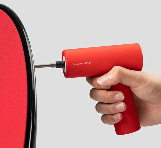 Аккумуляторная отвертка HOTO Electric Screwdriver Gun Red (QWLSD008)