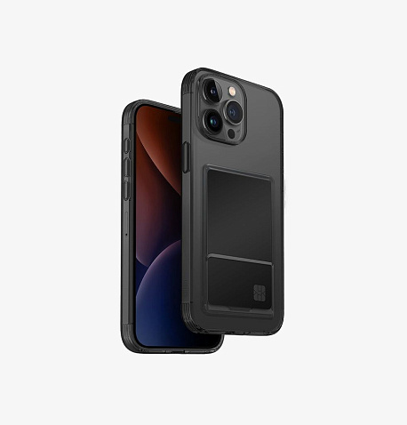 Накладка UNIQ AirFender для iPhone 15 Pro (Черный)