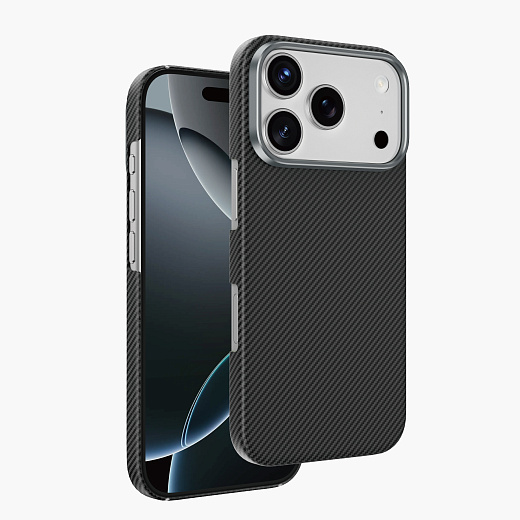 Накладка KEEPHONE Kevlar Sweden для iPhone 17 Pro (c MagSafe) Накладка KEEPHONE Kevlar Sweden для iPhone 17 Pro (c MagSafe)