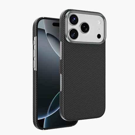 Накладка KEEPHONE Kevlar Sweden для iPhone 17 Pro (c MagSafe)