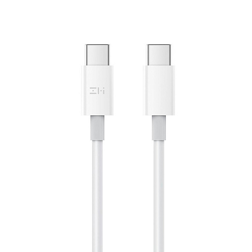 Кабель ZMI Type-C/Type-C 150 см 60W (AL301) техпак белый