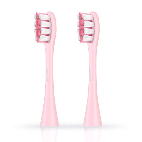 Сменные насадки для зубных щеток Oclean Air/Se/One/F1/Z1/X Pro/Air 2, розовые (2шт)