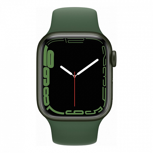 Умные часы Apple Watch Series 7 41mm Green Aluminium Case with Clover Sport Band (EU)