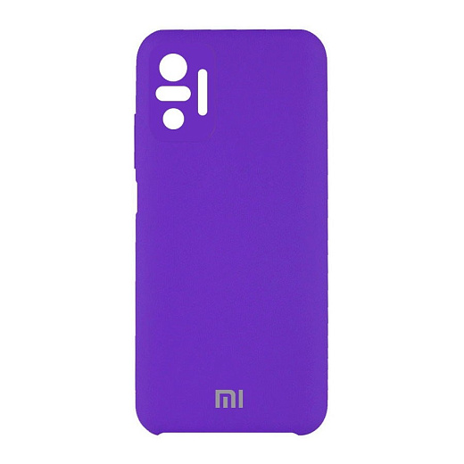 Накладка MI Silicone Cover для Redmi 10 (Фиолетовый)