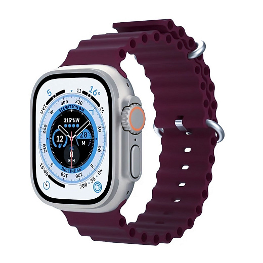 Ремешок Ocean Band для Apple Watch 42/44/45/49 mm (Фиолетовый)