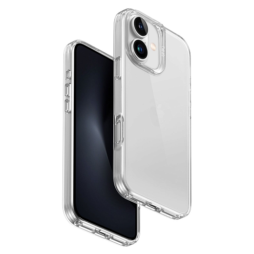 Накладка UNIQ AirFender для iPhone 16 (Прозрачный)