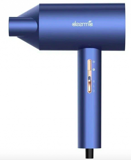Фен для волос Deerma DEM-CF15W (Blue)