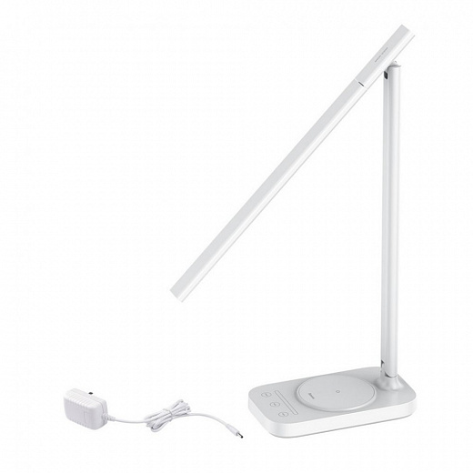 Настольная лампа Baseus Lett с зарядкой Wireless Charging folding Desk Lamp ACLT-B02