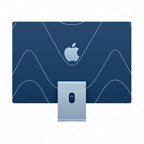 Apple iMac 24" Retina 4,5K, (M1 8C CPU, 8C GPU), 8 ГБ, 512 ГБ SSD, синий