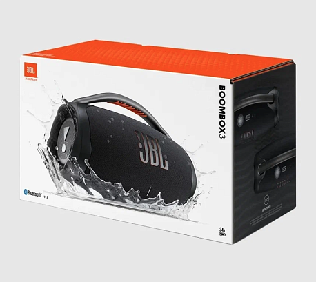 Портативная акустика JBL Boombox 3 (Черный)